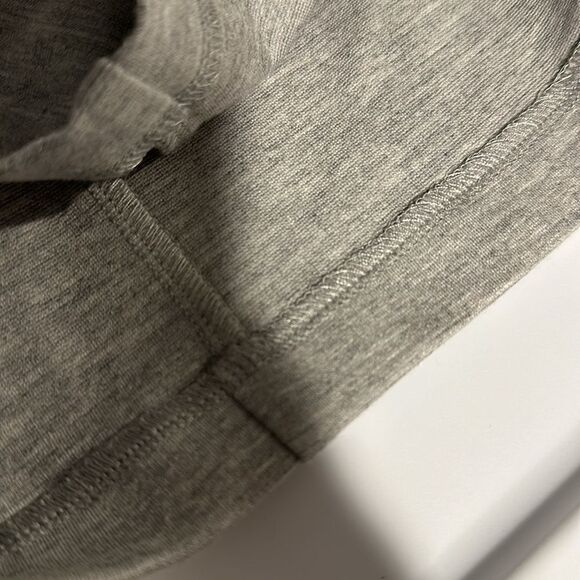 Eliza J Short Sleeve Jersey Knit Embellished Dress in Gray Size 8 - Picture 8 of 8